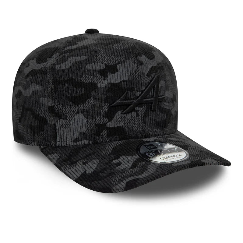 Alpine Racing Camo Cord Nero 9FIFTY Cappellino Snapback SM