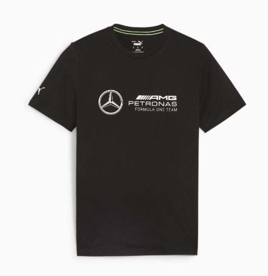 T-shirt Mercedes-AMG Petronas Motorsport ESS con logo da uomo