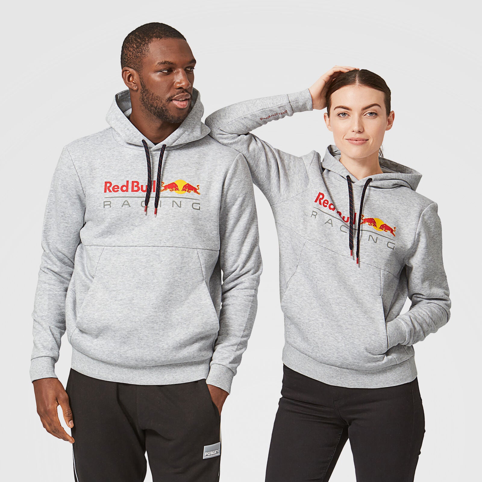 Red Bull 2021 Pullover Hooded Sweat Grey