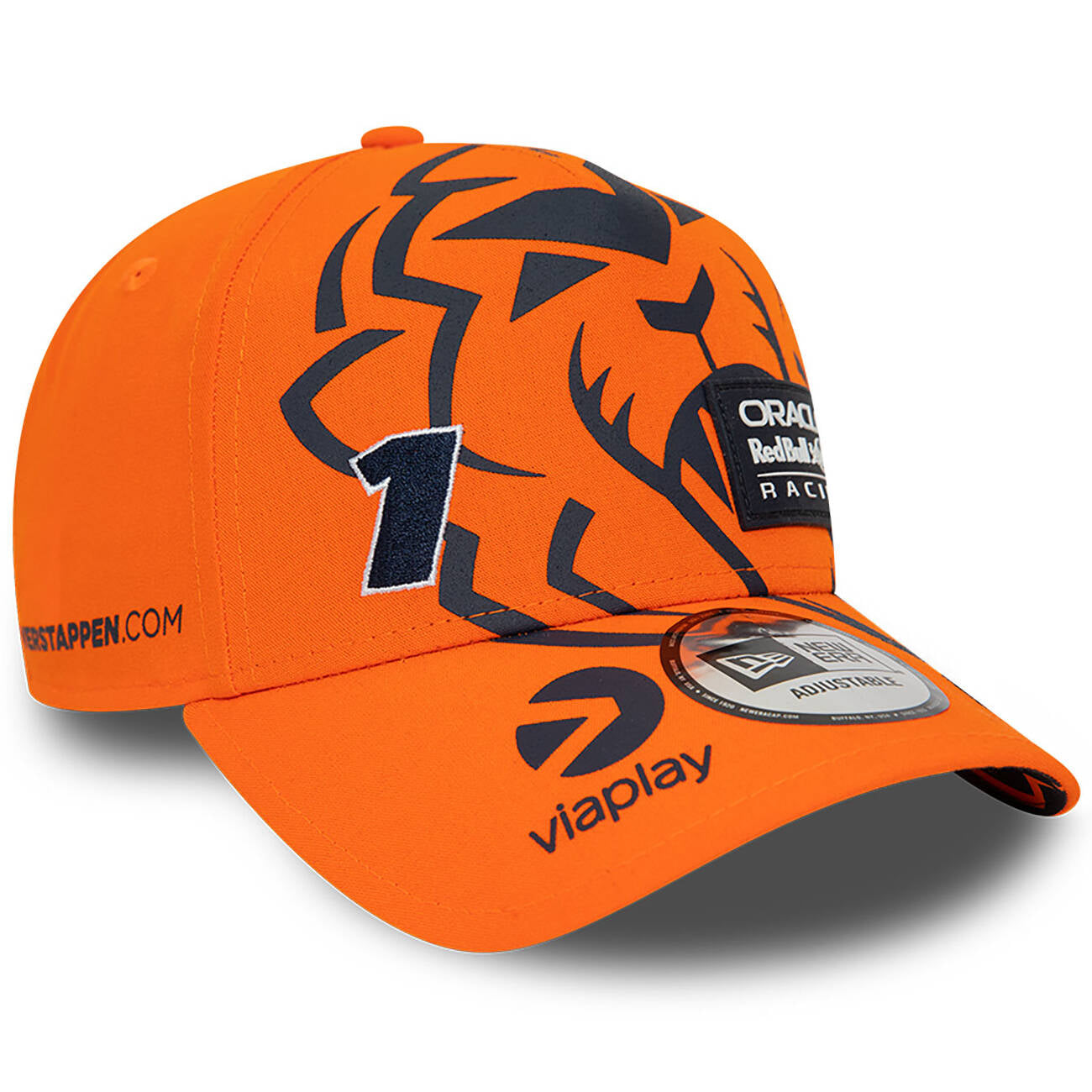 Red Bull Racing F1 New Era Max Verstappen Race Special Baseball Cap - Orange