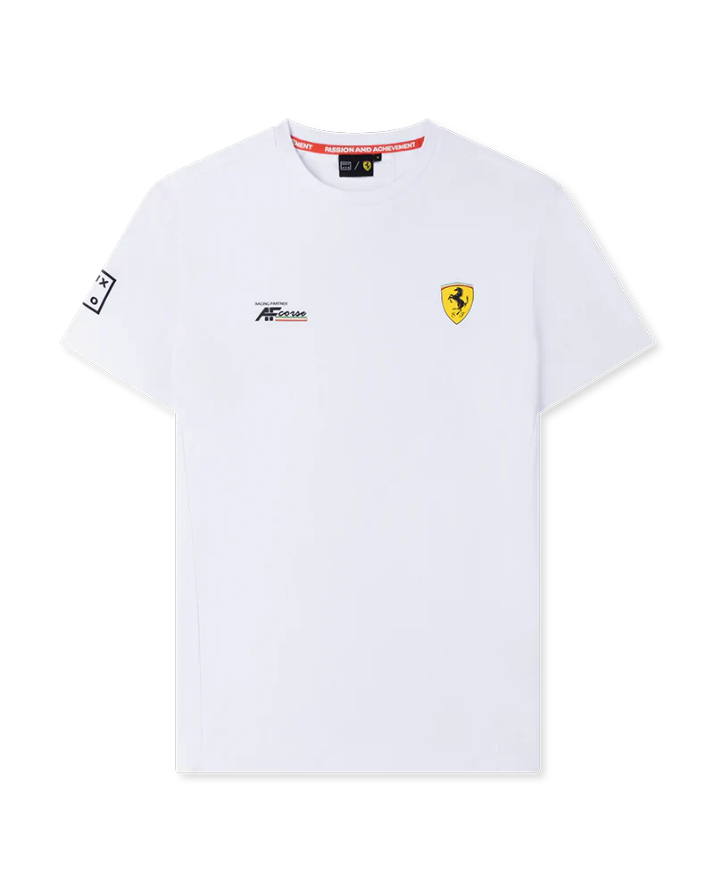 Ferrari Team Under Tee - White - Kids