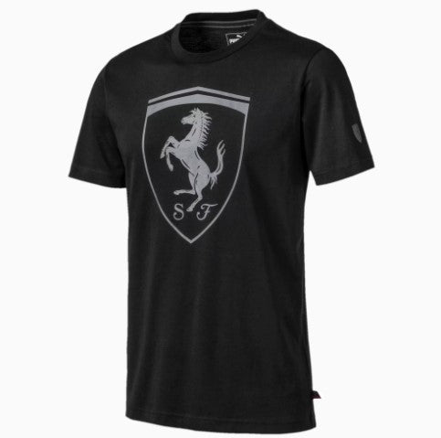 Ferrari Big Shield Tee Men Black