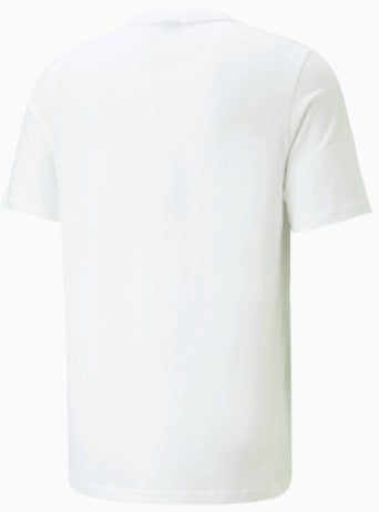 Ferrari Race Big Shield Tee White Men