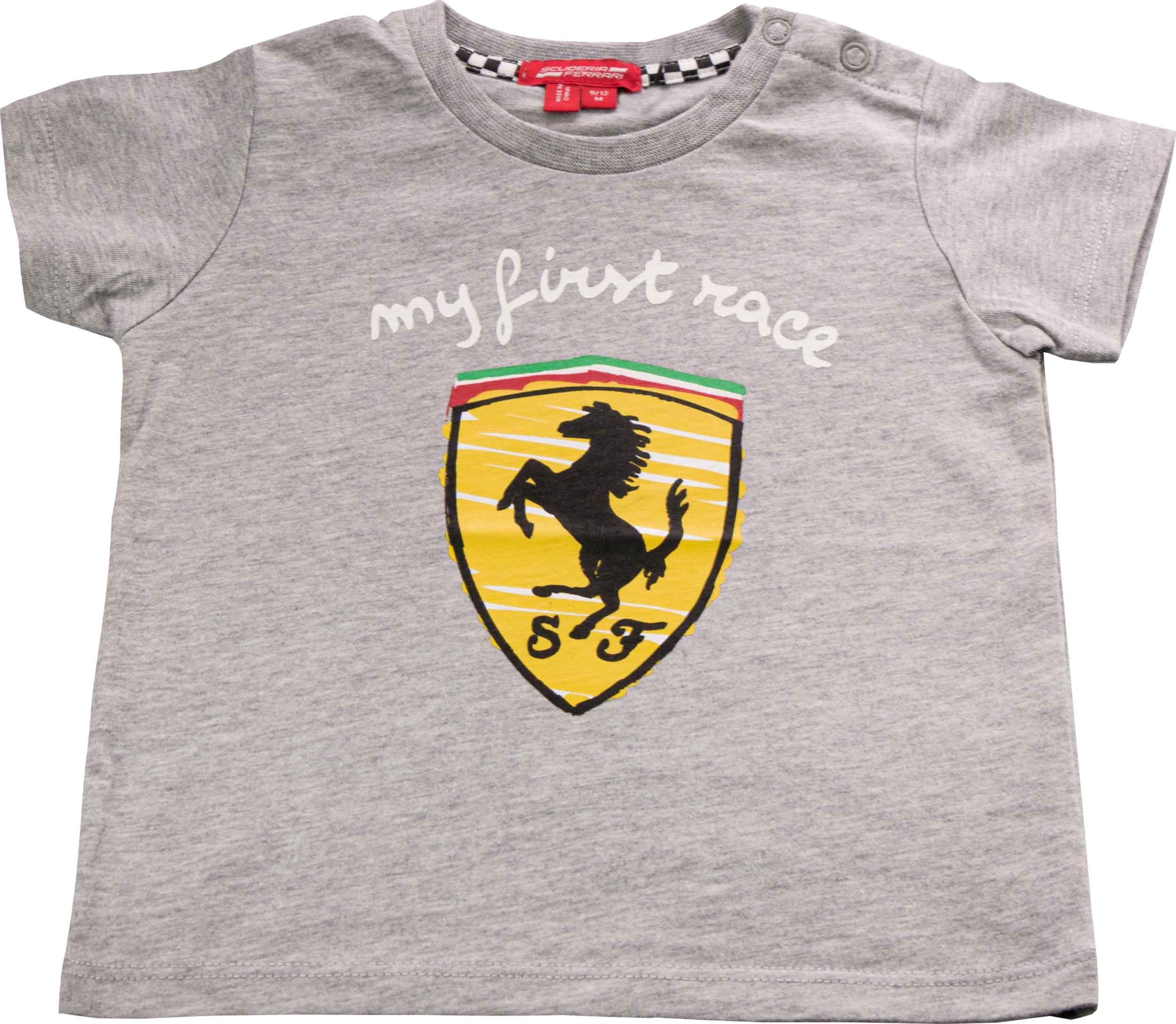 Children's T-shirt Ferrari My First Rac Melange, 9-12