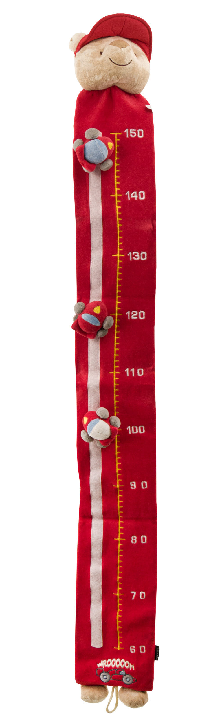 Plush Meter Ferrari Jr Growth Chart With 3 Model Cars Red,