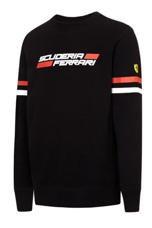 Ferrari SF FW Mens Crew Sweat Black