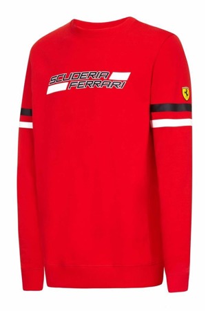 Ferrari SF FW Mens Crew Sweat Red