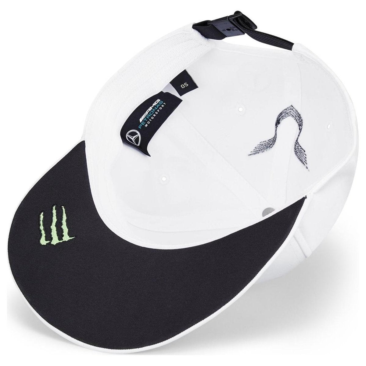 Mercedes Petronas 2021 Lewis Hamilton Flatbrim White Cap