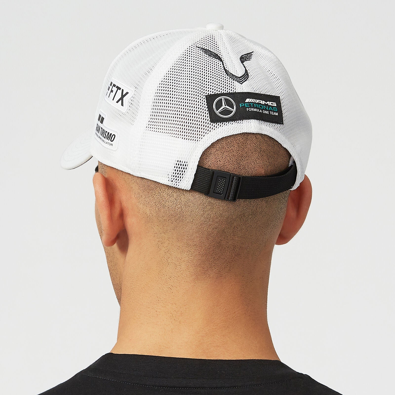 Mercedes 2022 Lewis Hamilton Trucker Cap White