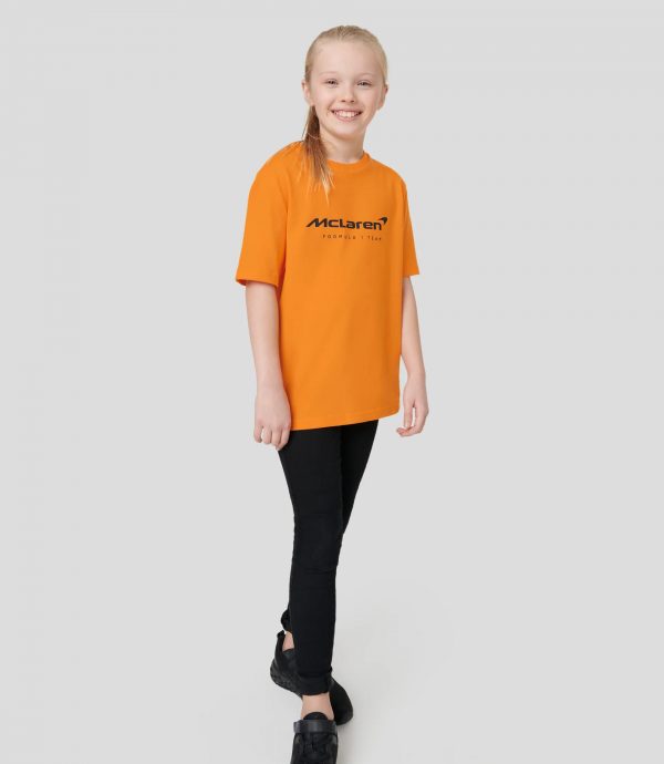McLaren 2023 Essentials T-shirt Orange Junior