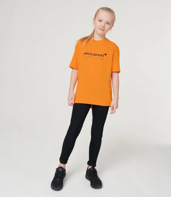 McLaren 2023 Essentials T-shirt Orange Junior